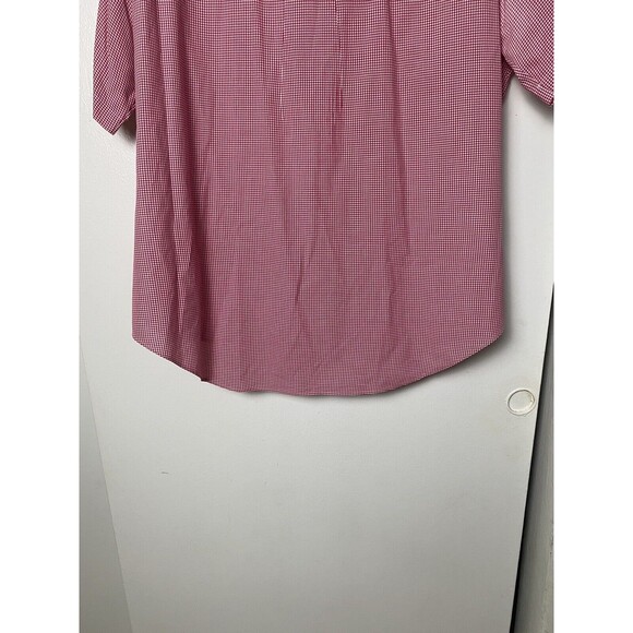 RALPH LAUREN Men’s Short Sleeve Button Up Red Check Shirt Classic Fit XL - Picture 14 of 14